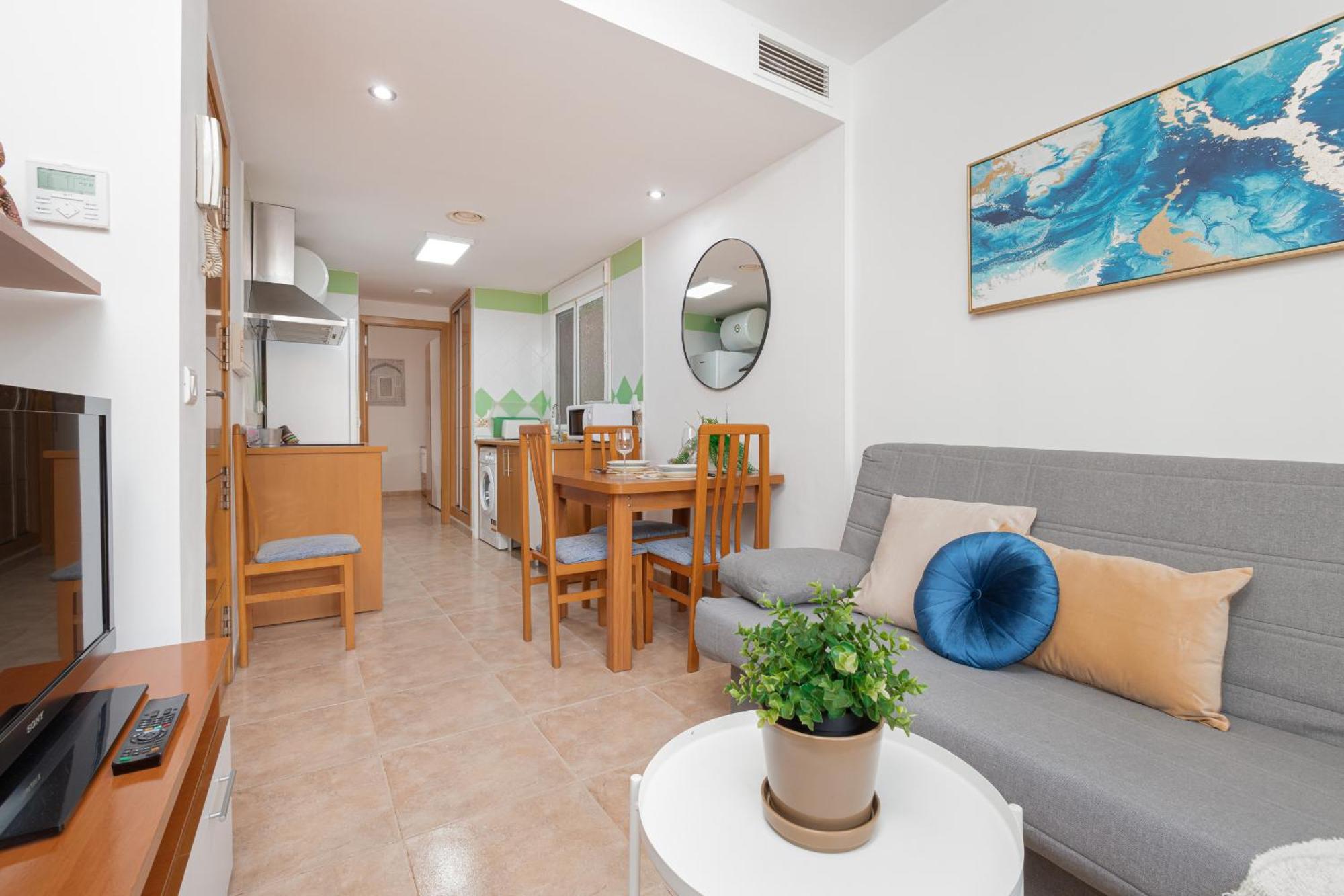 C55 Cosy Apartment Close To The Beach マラガ エクステリア 写真